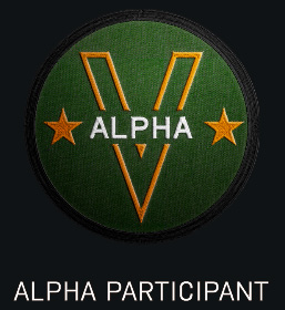 Battlefield V Alpha Participant Emblem