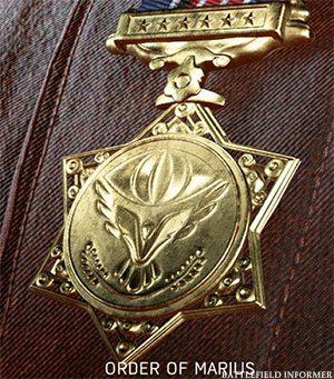 Battlefield V Order of Marius Medal