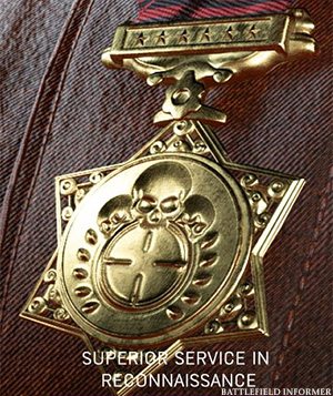 Battlefield V Superior Service In Reconnaissance Medal
