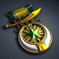 Battlefield 2 Golden Scimitar Medal