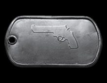 Battlefield 4 .44 Magnum Master Dog Tag