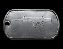 Battlefield 4 AR-160 Master Dog Tag