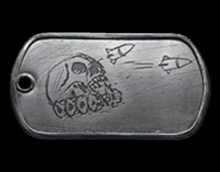 Battlefield 4 Anti-Air Tank Medal Dog Tag