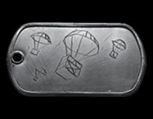 Battlefield 4 Commander Resupply Medal Dog Tag