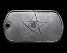 Battlefield 4 Commander Surveillance Medal Dog Tag