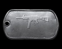 Battlefield 4 UMP-45 Master Dog Tag