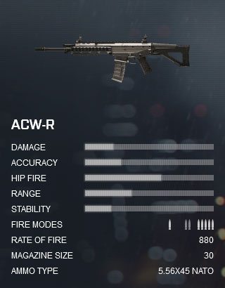 Battlefield 4 ACW-R