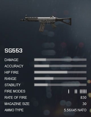 Battlefield 4 SG553
