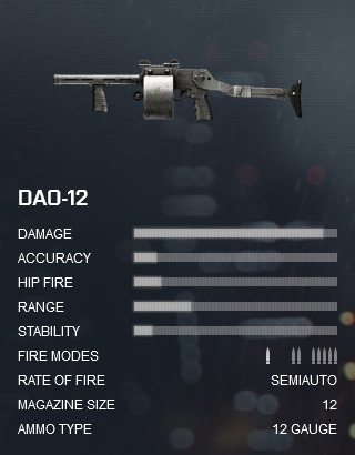 Battlefield 4 DAO-12