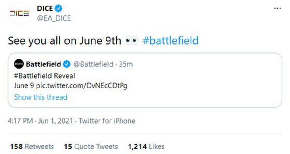 Battlefield 2042 Reveal Coming June 9th