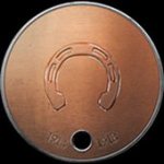 Battlefield 1 Cavalry Recruit Dog Tag - Front