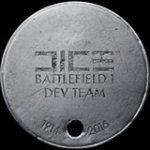 Battlefield 1 DICE Dev Team Dog Tag