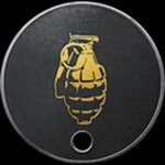 Battlefield 1 Hand Grenade Dog Tag