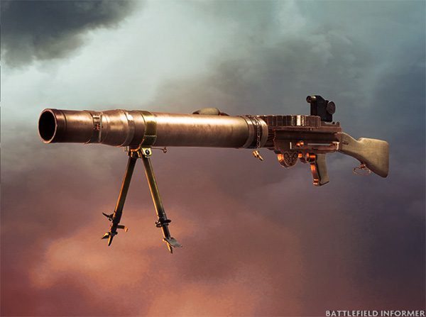Battlefield 1 Lewis Gun Suppressive