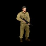Battlefield 1942 British Soldier Render