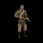 Battlefield 1942 Russian Soldier Render