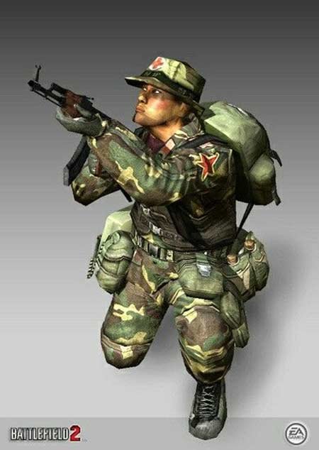 Battlefield 2 Chinese Medic