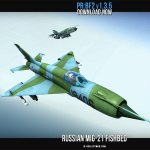 Battlefield 2 Project Reality MiG-21 Fishbed