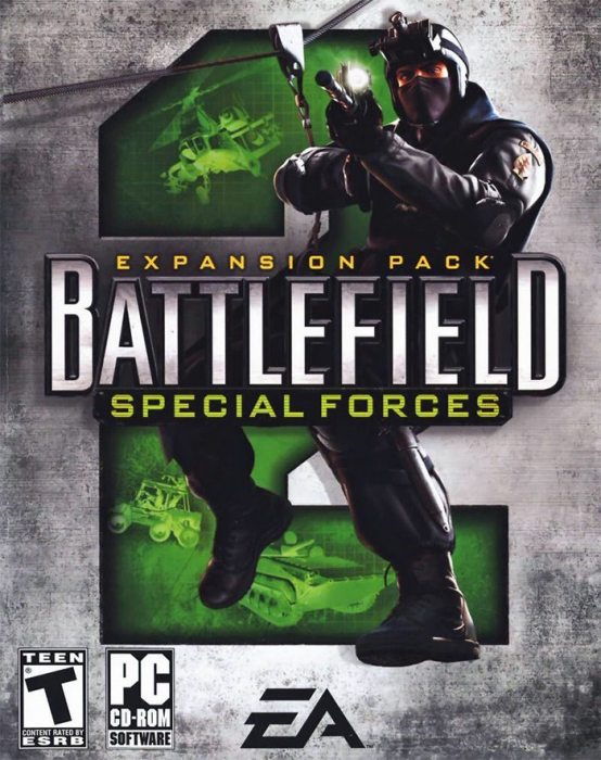 Battlefield 2 Special Forces Box Cover - Front