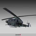 Battlefield 2 AH-1Z Super Cobra - US Helicopter