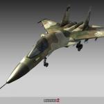 Battlefield 2 SU-34 Flanker - JET