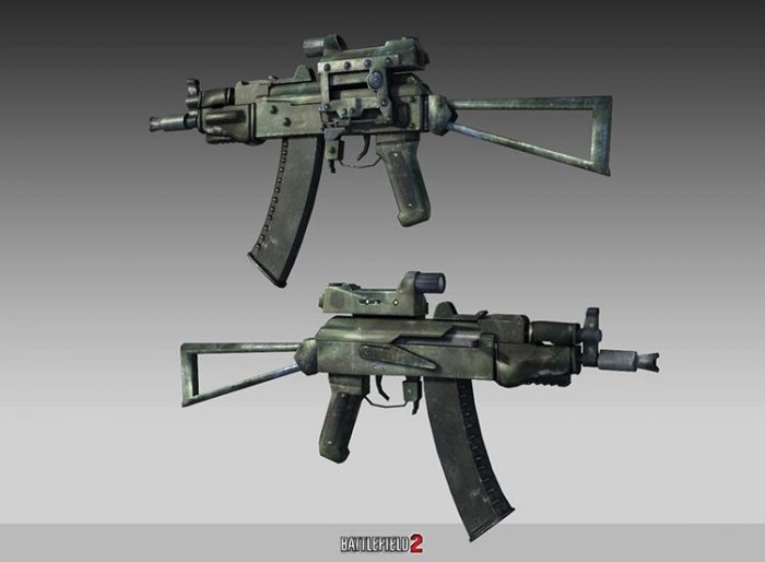 Battlefield 2 AKS-74U (Carbine)