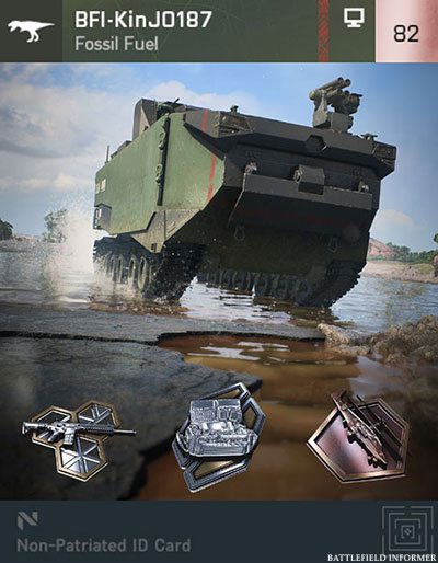 Battlefield 2042 Amphibious Advance Player Card Background
