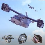 Battlefield 2042 Gunship Hustle Player Card Background