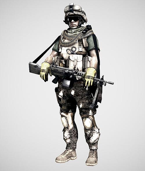 Battlefield 3 Support Kit - USA