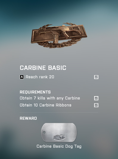 Battlefield 4 Carbine Basic Assignment