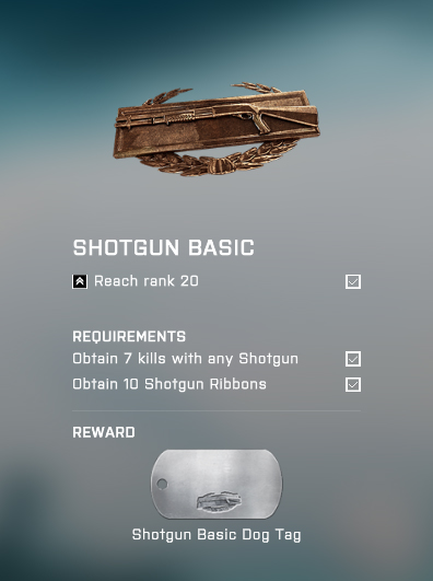 Battlefield 4 Shotgun Basic Assignment