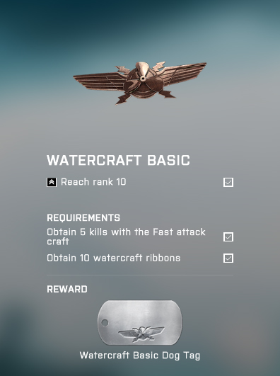 Battlefield 4 Watercraft Basic Assignment