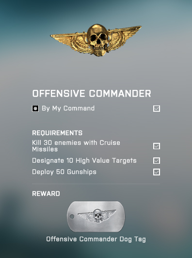 Battlefield Offensive Commander Assignment