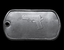 Battlefield 4 M1911 Master Dog Tag