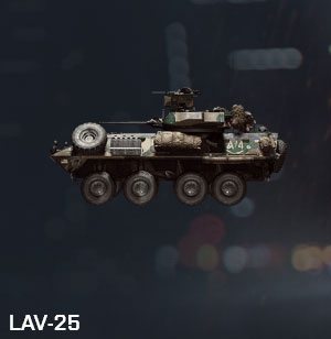 Battlefield 4 LAV-25