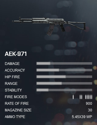 Battlefield 4 AEK-971