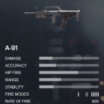 Battlefield 4 A-91