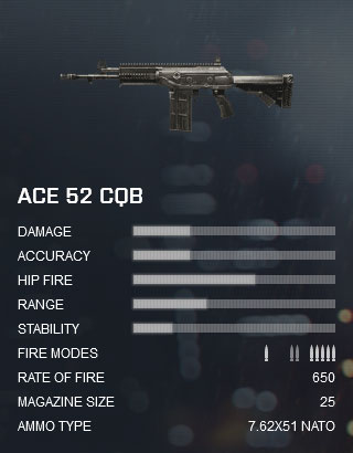 Battlefield 4 ACE 52 CQB