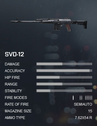 Battlefield 4 SVD-12
