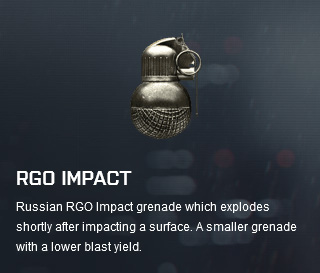 Battlefield 4 RGO Impact Grenade