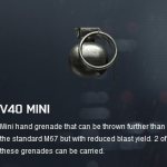 Battlefield 4 V40 Mini Grenade