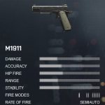Battlefield 4 M1911