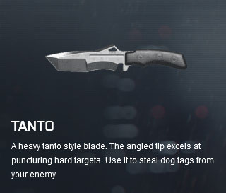 Battlefield 4 Tanto Knife