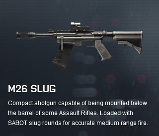 Battlefield 4 M26 Slug
