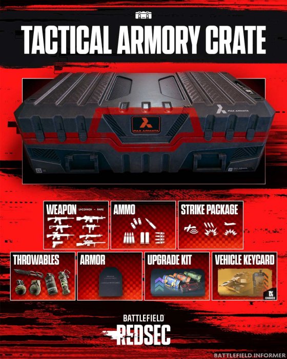 Battlefield 6 Redsec Armory Crate - 2