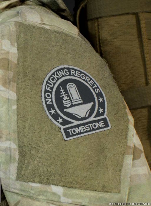 Battlefield 6 Don't Look Back Uniform Patch