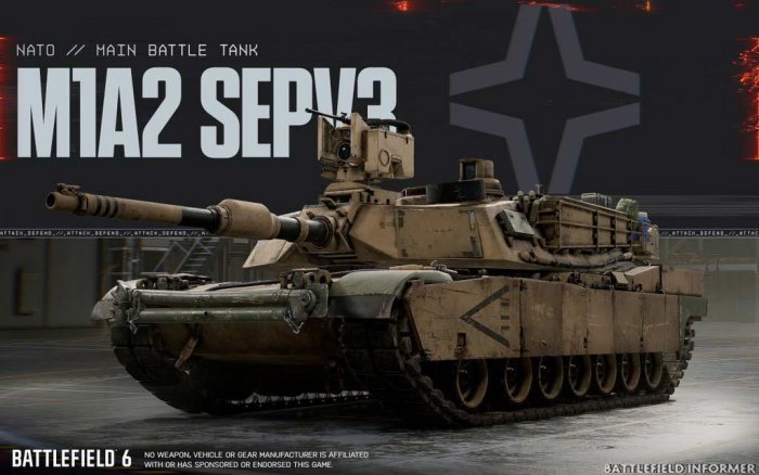 Battlefield 6 M1A2 SEPV3