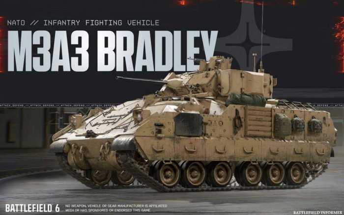 Battlefield 6 M3A3 Bradley