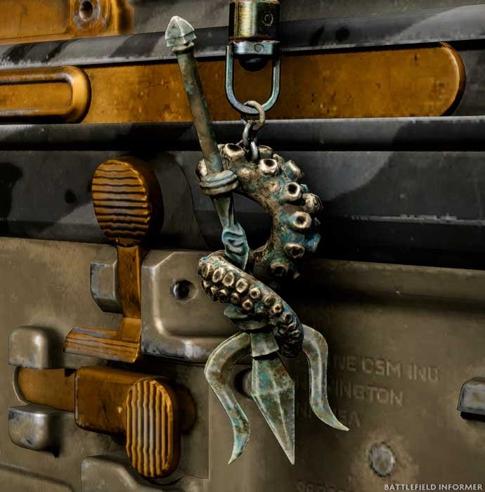 Battlefield 6 Drowned Gambit Weapon Charm