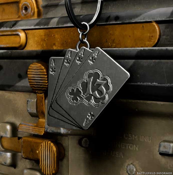 Battlefield 6 Lucky Number Weapon Charm